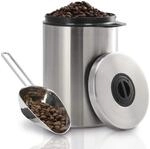 Xavax Kaffeedose f&uuml;r 1kg Kaffeebohnen (luftdichter Kaffeebohnen-Beh&auml;lter mit