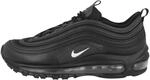 Nike air max 97 Niedrige Sportschuhe, Black White Anthracite, 38 EU