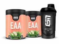 ESN EAA, 2x 500g + ESN Shaker, Green Apple