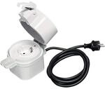 LEDVANCE Smart+ Outdoor Plug, ZigBee schaltbare Steckdose, f&uuml;r die Lichtsteuerung,