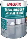 BAUFIX Garagenboden Spezialfarbe silbergrau, 5 Liter, Beton- und Bodenfarbe,