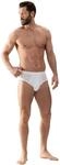 Mey Herren Classic-Slip - Feinripp Unterhose ohne Eingriff - 100%...