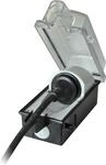 BACHMANN Au&szlig;ensteckdose 924.349 abschlie&szlig;bar Steckdose, aus Polycarbonat (PC),