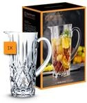 Nachtmann Glas Krug, 1190 ml, Noblesse, 101969, Wasserkrug aus Kristallglas,