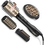BaByliss Big Hair Luxe Rotierende Warmluftb&uuml;rste, F&ouml;hnb&uuml;rste mit 4 Aufs&auml;tzen zum