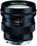 Voigtlander 75 mm f/1.5 Nokton Aspherical VM Objektiv f&uuml;r Leica M, Schwarz