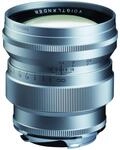 Voigtlander 75mm f1.5 ASPHERIC Nokton Vintage Line Silber