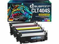 Bubprint P404C CLT-404S 4 Tonerkartuschen kompatibel als Ersatz für Samsung