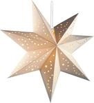 hellum Weihnachtsstern Innen, LED Stern Papierstern zum Aufh&auml;ngen mit Fernbedienung
