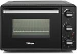 Kompaktofen&ndash; 19 l Volumen &ndash; 1300 Watt &ndash; Schwarz