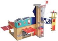 Simba 109252577 - Feuerwehrmann Sam Mega Feuerwehrstation XXL gro&szlig;e Feuerwehrwache