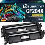Bubprint XXL 2 Toner kompatibel als Ersatz f&uuml;r HP 94X CF294X 94A CF294A f&uuml;r