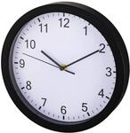 Hama gro&szlig;e Wanduhr ohne Ticken (lautlose Uhr inkl. Batterie, Quarzuhr mit Stunden-