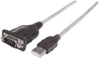 Manhattan USB auf Seriell Konverter (Zum Anschluss eines seriellen Ger&auml;ts an einen