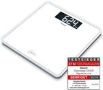 Beurer GS 400 white Signature Line Glas-/Personenwaage, mit gro&szlig;er Trittfl&auml;che aus