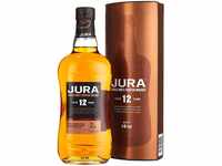 Jura 12 Jahre Single Malt Scotch Whisky mit Geschenkverpackung (1 x 0,7 l)