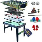 Best Sporting Tischkicker Kinder & Erwachsene 10 in 1 Set I Multigame-Spieltisch I