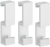Emco loft Haken - Set VPE 3 St&uuml;ck, Wei&szlig;