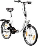 AGON Klappfahrrad 20 Zoll Faltrad Klapprad Fahrrad Cruiser 20" StVZO Beleuchtung