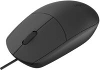 Rapoo N100 Mouse - USB-Maus mit Kabel, kabelgebunden &uuml;ber USB-A, 1600 dpi,