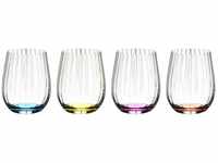RIEDEL The O Wine Tumbler Optical Collection, 4 Stück