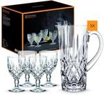 Nachtmann 5-teiliges Krug Set, Pitcher 1190 ml mit 4 Universalgl&auml;sern 350 ml,