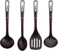 Tefal Ingenio K206S4 K&uuml;chenhelfer-Set | Suppenkelle, Gem&uuml;sel&ouml;ffel, L&ouml;ffel,