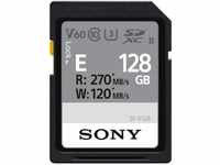Sony SF-E128 SD-Speicherkarte (128 GB, UHS-II, Klasse 10, E Serie)