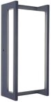 LED Au&szlig;enwandleuchte Qubo,Wandlampe aus Aluminium in Anthrazit, Wandleuchte 18...