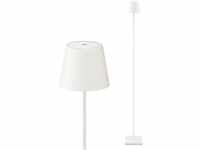 SIGOR Nuindie Stehleuchte - Dimmbare LED Akku-Stehlampe Indoor & Outdoor, IP54