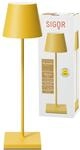 SIGOR Nuindie - Dimmbare LED Akku-Tischlampe Indoor & Outdoor, IP54