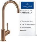 Villeroy & Boch Umbrella Hochdruck-K&uuml;chenarmatur, Sp&uuml;lenarmatur mit