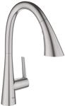 GROHE Zedra, K&uuml;chenarmatur 3 Strahlarten (Wasserhahn K&uuml;che mit ausziehbarer...