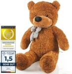 Feluna Riesen Teddyb&auml;r XXL Kuschelb&auml;r 120 cm gro&szlig; Pl&uuml;schb&auml;r - Original Teddy