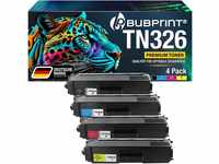 Bubprint 4 Toner kompatibel als Ersatz für Brother TN-326 TN-326BK TN-326C...