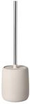 blomus -SONO- WC-B&uuml;rste aus Keramik / Kunststoff, Moonbeam, WC-Garnitur, Soft-Touch,