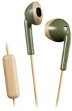 JVC HA-F19M-GC-E Earbuds Kopfh&ouml;rer mit Headsetfunktion (Farbe Khaki x Beige)