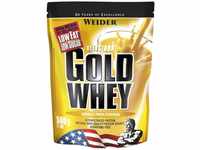 Weider Gold Whey Protein Vanille, Low Carb, Eiweißpulver für Fitness und
