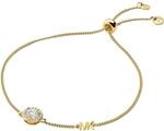 Michael Kors MKC1206AN710 Damen Armband Silber 925 Gold wei&szlig; Zirkonia 20 cm