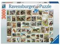 Ravensburger Puzzle 17079 - Tierbriefmarken - 3000 Teile