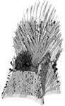 Metal Earth 3D Metallbausatz Game of Thrones Iron Throne ab 14 Jahre