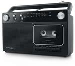 MUSE M-152 RC Kassettenrekorder mit Aufnahme, UKW/MW, AUX & Batteriebetrieb 