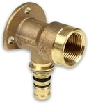 GEBERIT Mepla Press Rotguss Wandwinkel [20x2,5mm - 1/2",H=53mm], Kontur G