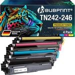 Bubprint 4 Toner kompatibel mit Brother TN-242 TN-246 Multipack | Passend f&uuml;r