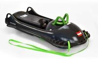 KHW Unisex Jugend Mountain Racer Schlitten, anthrazit, 106x53x30 cm