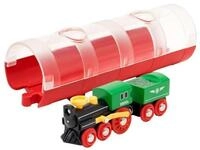 BRIO World Tunnel Box Dampflokzug - Spielzeug ab 3 Jahre
