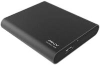 PNY Portable SSD Pro Elite USB 3.1 Gen2 Type-C 250GB,Grau Brush