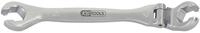 KS Tools 518.0382 CHROMEplus Offener Doppel-Ringschl&uuml;ssel mit Gelenk, 12mm
