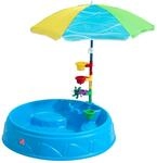 Step2 Play and Shade Planschbecken mit Sonnenschirm und Zubeh&ouml;r | Garten Wasser
