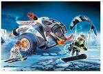PLAYMOBIL Top Agents 70231 Spy Team Schneegleiter mit Licht- und Soundeffekten, Ab 6